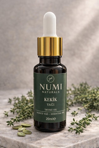 Kekik Yağı 20 Ml %100 Saf Thyme Oil Uçucu Yağ Aromaterapi Ve Cilt Bakımı