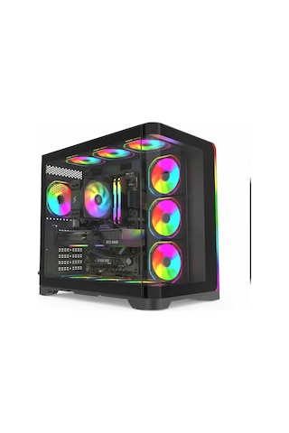 Quantum Raxius Stormforge Force Ryzen7 5700X 32 GB 1 TB SSD RTX5060ti W11P Gaming Masaüstü Bilgisayar