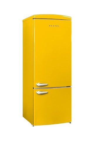 Vestel Retro NFK52111 Sarı 471 LT No-Frost Buzdolabı