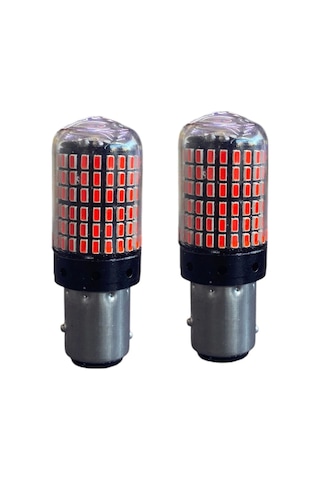 144 Led 1016 Çift Duy Kırmızı