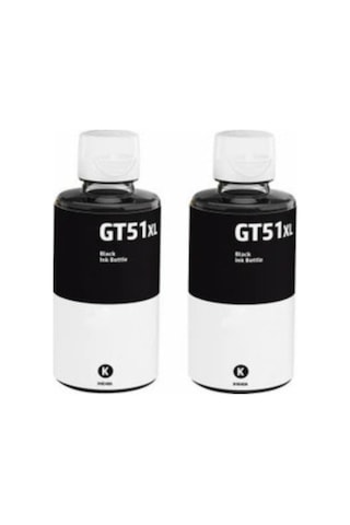 Hp Gt51xl-gt52 Deskjet Siyah Ikili 2 Adet Smart Tank 500/515/519/530/615 Hp Gt51xl-gt52 Deskjet Siyah Ikili 2 Adet Smart Tank 500/515/519/530/615