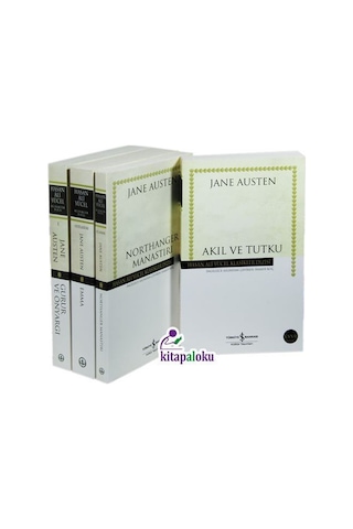 Jane Austen - Bütün Eserleri 4 Kitap Set / Jane Austen