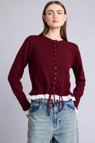 DeFacto - Slim Fit Triko Hırka G9990AX25WN