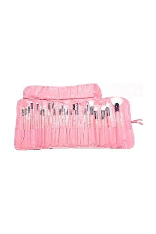 Zhltools 24lü Makyaj Fırça Seti Taşıma Çantalı