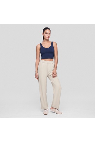 Qua Home Amara Kadın Wide Leg Pantolon Taş Çok Renkli