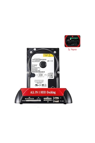Techtic Usb 2.0 Docking Combo Ide Station Sata Hdd 2.5 / 3.5 Id
