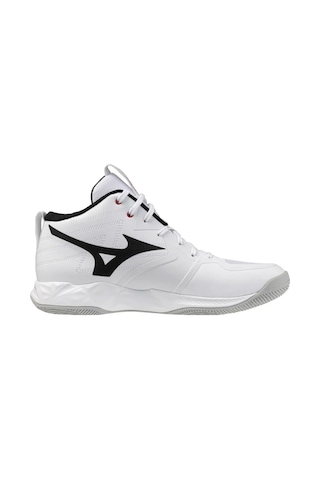 Mizuno Wave Momentum Pro Mıd Unisex Voleybol Ayakkabısı Beyaz Çok Renkli