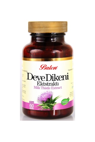 Balen Deve Dikeni Ekstraktı Kapsülü Devedikeni 60 Kapsül 375 Mg Balen Deve Dikeni Ekstraktı Kapsülü Devedikeni 60 Kapsül 375 Mg
