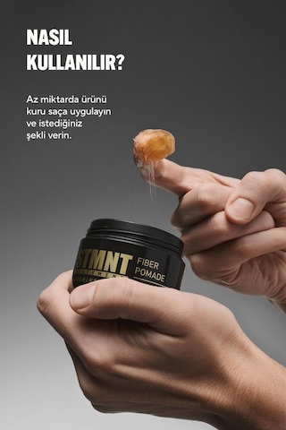 Stmnt Yarı Mat Güçlü Tutuş Esnek Lifli Saç Pomadı 100ml