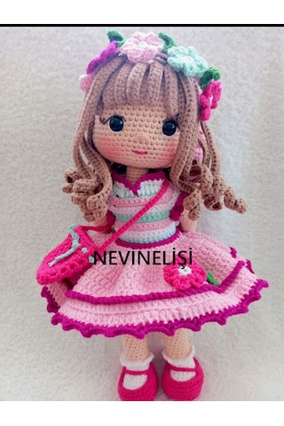 Amigurumi Gökçin Bebek Çok Renkli