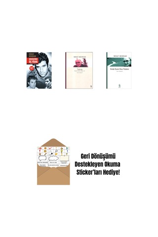Darağacında Üç Fidan Ciltli + Tekzip + Kında Duran Onur Paslanır + Okuma Sticker'ları