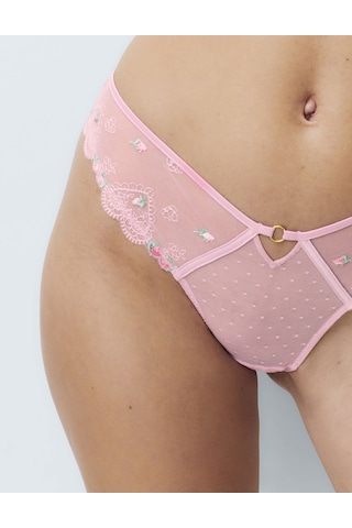 Marks & Spencer İşlemeli Miami Külot Pembe
