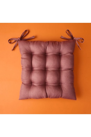 Evidea Soft Traum Sandalye Minderi - Gülkurusu - 40x40 Cm Gülkurusu