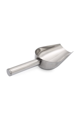 Borox Paslanmaz Çelik 9 inch Orta Boy Tartım Küreği Şaşula - Numune Küreği - Bakkal Küreği