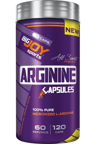 Bigjoy Arginine 120 Capsules Arjinin