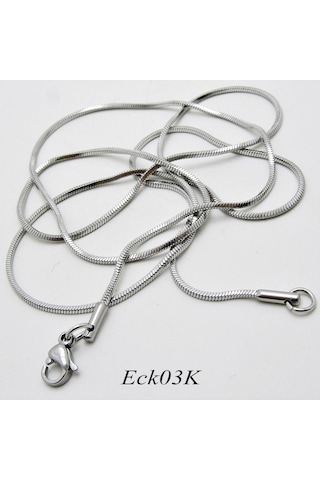 Paslanmaz Çelik Erkek Kolye Zincir 1 Adet Ürün