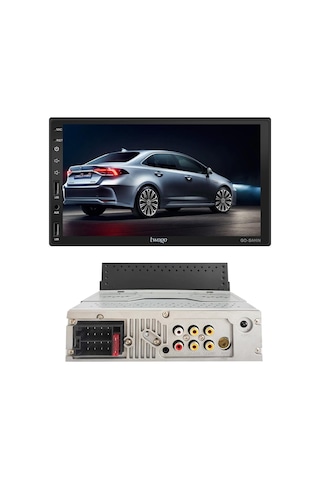 Double Teyp 7 4x50w Mirrorlink Bt/usb/mp5/aux/fm Kameralı Tofas Uyumlu Seri Ayarlanabilir Twogo Go-şahın