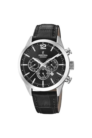 Festına F20542/5 Tımeless Chronograph Erkek Kol Saati Gümüş
