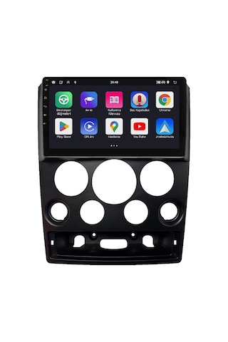 Ford Tourneo Connect Android Multimedya Sistemi 2003-2007 4gb Ram, 64gb Hafıza, Bluetooth, Carplay & Android Auto Kamera 9"