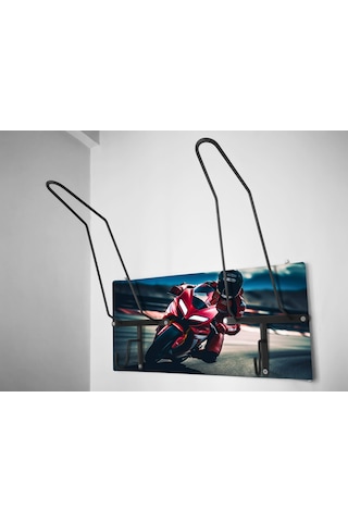 Özel Fotoğraflı Kask Askısı, Motorcu Kask Askısı, Personalv26
