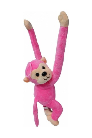 35 Cm Sesli Peluş Sarılan Maymun Ses Efektli Ve Yumuşak Dokulu Eğitici Dost