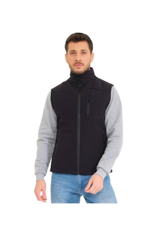 Şensel 118E2245 Softshell Yelek Rüzgar Geçirmez Lacivert