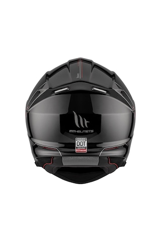 Mt Helmets Mt Genesis Sv A2 Çene Açılır Kask Parlak Siyah