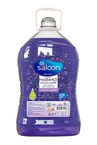 Saloon Lavanta Bahçesi Sıvı Sabun 3 x 3 L