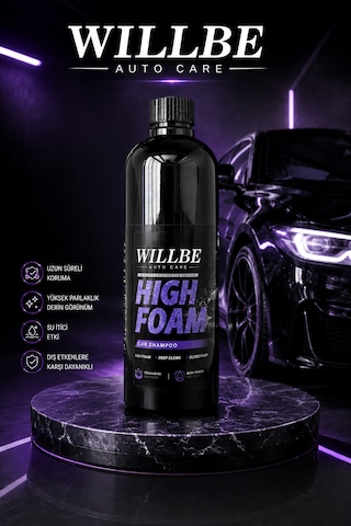 Willbe Auto Care Oto Şampuanı 700ml