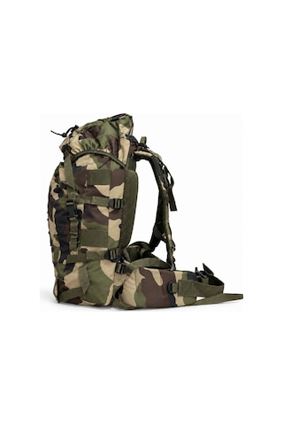 Su Geçirmez Outdoor Sırt Çantası - Dağcı Çantası - Savage Ventura 60lt- Kamuflaj Çok Renkli