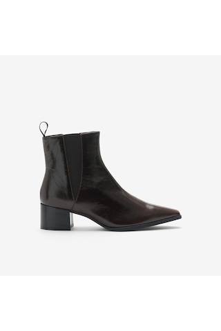Chocolate Bot Kadın 65s5 Frau Ortıseı Ankle Boot Wıth Heel Kahverengi