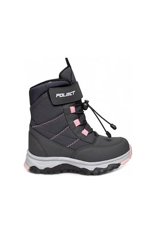 Celira Plc Füme Pembe Suya Dayanıklı Kaymaz Kız Çocuk Kar Botu Pembe