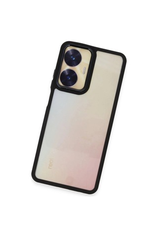 Realme C55 Kılıf Dora Kapak - Siyah