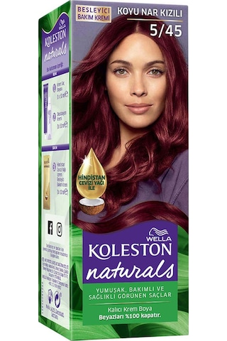 Koleston Naturals Boya 5/45 Koyu Nar Kızılı