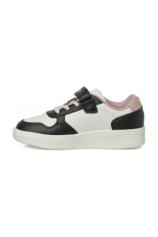 U.s. Polo Assn. Coster Jr 6fx Beyaz Kız Çocuk Sneaker Beyaz-sıyah-pudra
