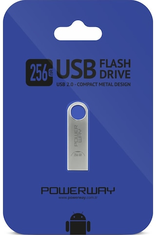 Powerway 256 Gb Metal Flash Bellek Metal Tasarım Usb Bellek The Latest Tecnology Data Traveler