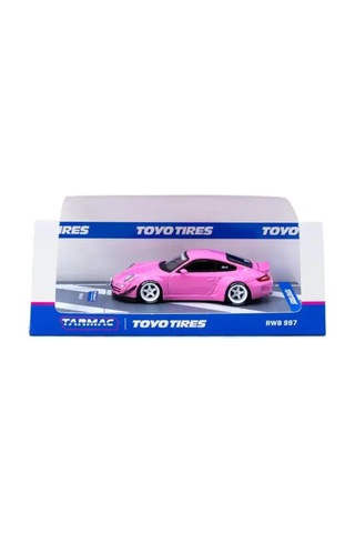 Tarmac Works 164 Toyo Tires Pink Rwb 997 T64-057-pn Çok Renkli