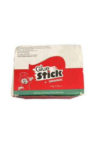 Glue Stick Original Yapıştırıcı 40g X 12 Adet - Güçlü Tutma Ve Çevre Dostu