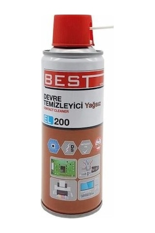 Best El-200 Elektronik Devre Temizleyici Kontak Sprey 200 ML