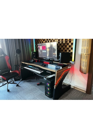 Studioka Solutions / Axel Serisi Asl-1 Ledli Stüdyo Masası