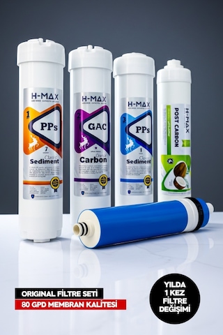 Pluskit 8 Litre 15 Aşama Mineralli 80 Gpd Su Arıtma Cihazı Ks0010