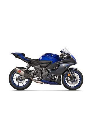 Akrapovıc S-y7r12-apt Yamaha R7 21-24 Racıng Lıne Tıtanıum Egzoz