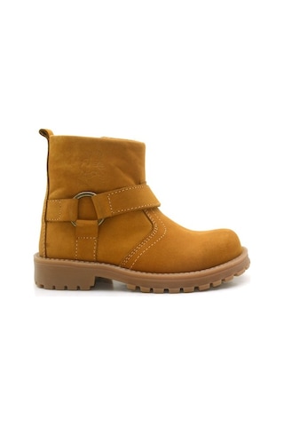 Chiron Hakiki Deri Fermuarlı Unisex Kız Erkek Çocuk Çizme Bot Çok Renkli