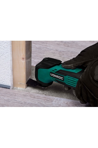 Vonroc Vpower 20V Multi-Tool - Raspa & Batarya. Hızlı Şarj Set