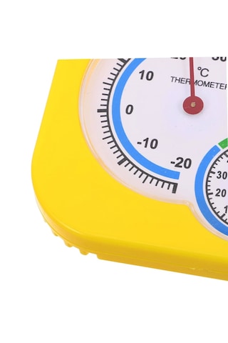 Termometre Mini İç-dış Mekan Sıcaklık Ve Nem Ölçer Çok Fonksiyonlu Termometre