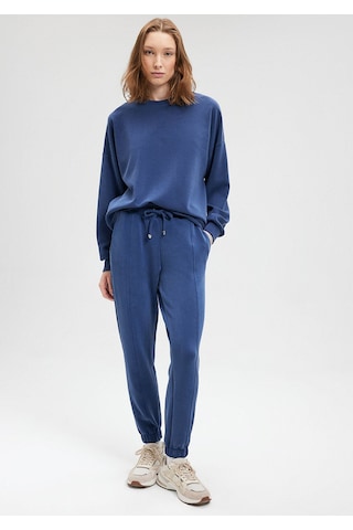 Mavi Kadın Oversize Sweatshırt Derin Mavi 168837-70491 Mavi