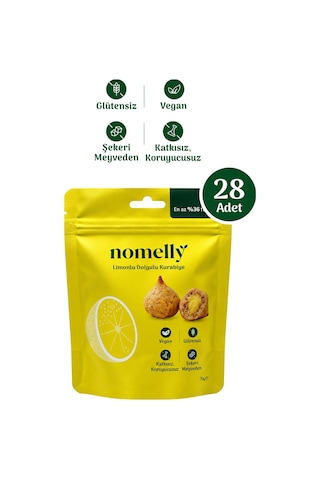 28'li Limonlu Ve Dolgulu Glütensiz Kurabiye