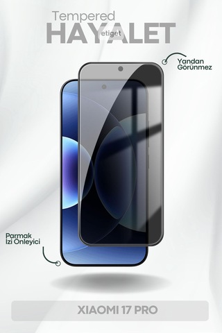 Xiaomi 17 Pro Hayalet Ekran Koruyucu 9h Temperli Cam Ultra Koruma