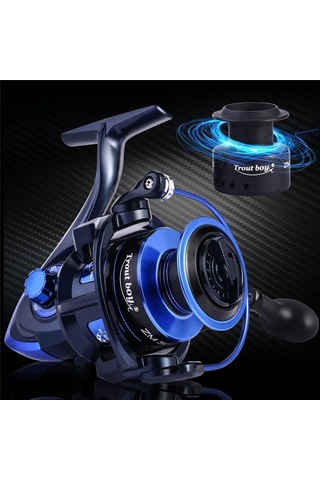 Dönen Balıkçılık Makaraları Tatlı Su Tuzlu Su Makaraları 13+1 Bilyalı Rulmanlar Ve Ücretsiz Yedek Grafit Makara 2000