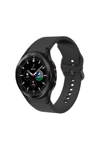 Samsung Galaxy Uyumlu Watch 4 Classic 46mm Krd-50 Silikon Kordon - Siyah
